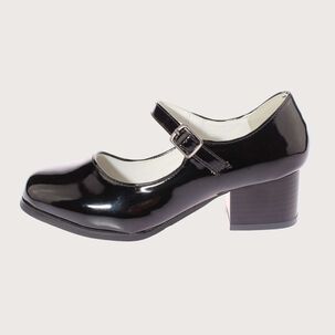 Zapato Cueca Negro V&iacute;a Franca Art. 3lj03505black