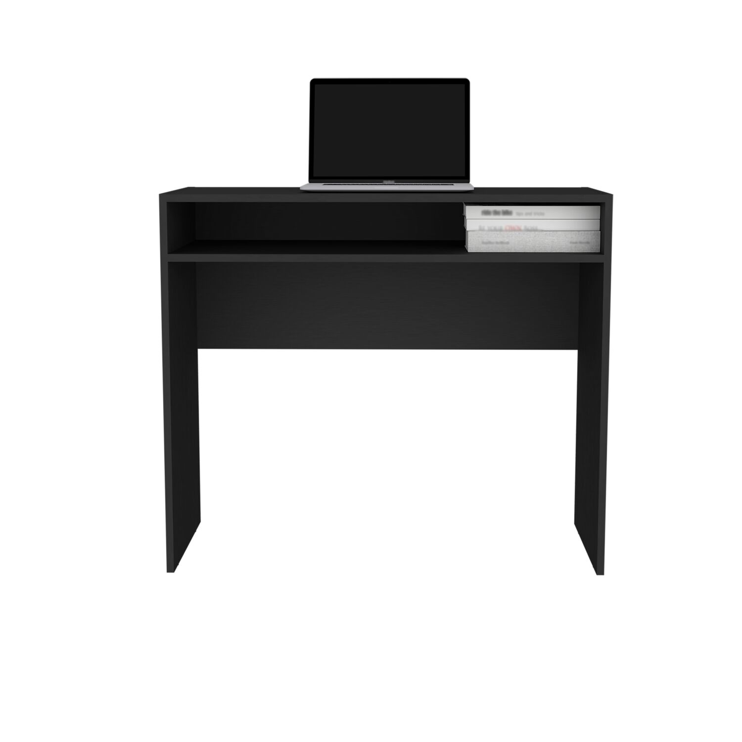 Combo Oficina New York 1 Escritorio Wengue + Silla Color Ergonomica Altura Ajustable image number 1.0