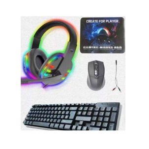 Kit Gamer K70 Mouse, Teclado, Mousepad Y Audífonos