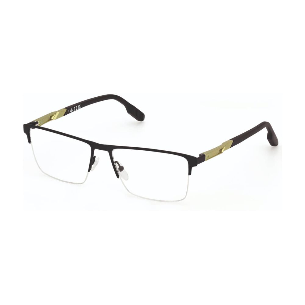 Lentes &Oacute;pticos Negro Mate Adidas Sport image number 1.0