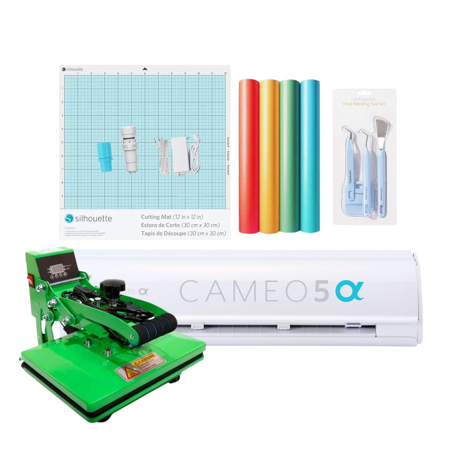 Kit Inicio Cameo 5 White + Estampadora 20cm X 30cm image number 0.0