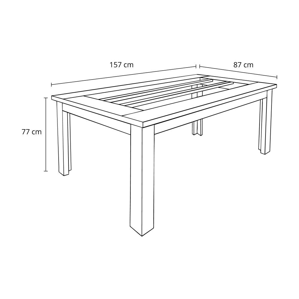 Juego De Comedor Living Factory Milan image number 9.0