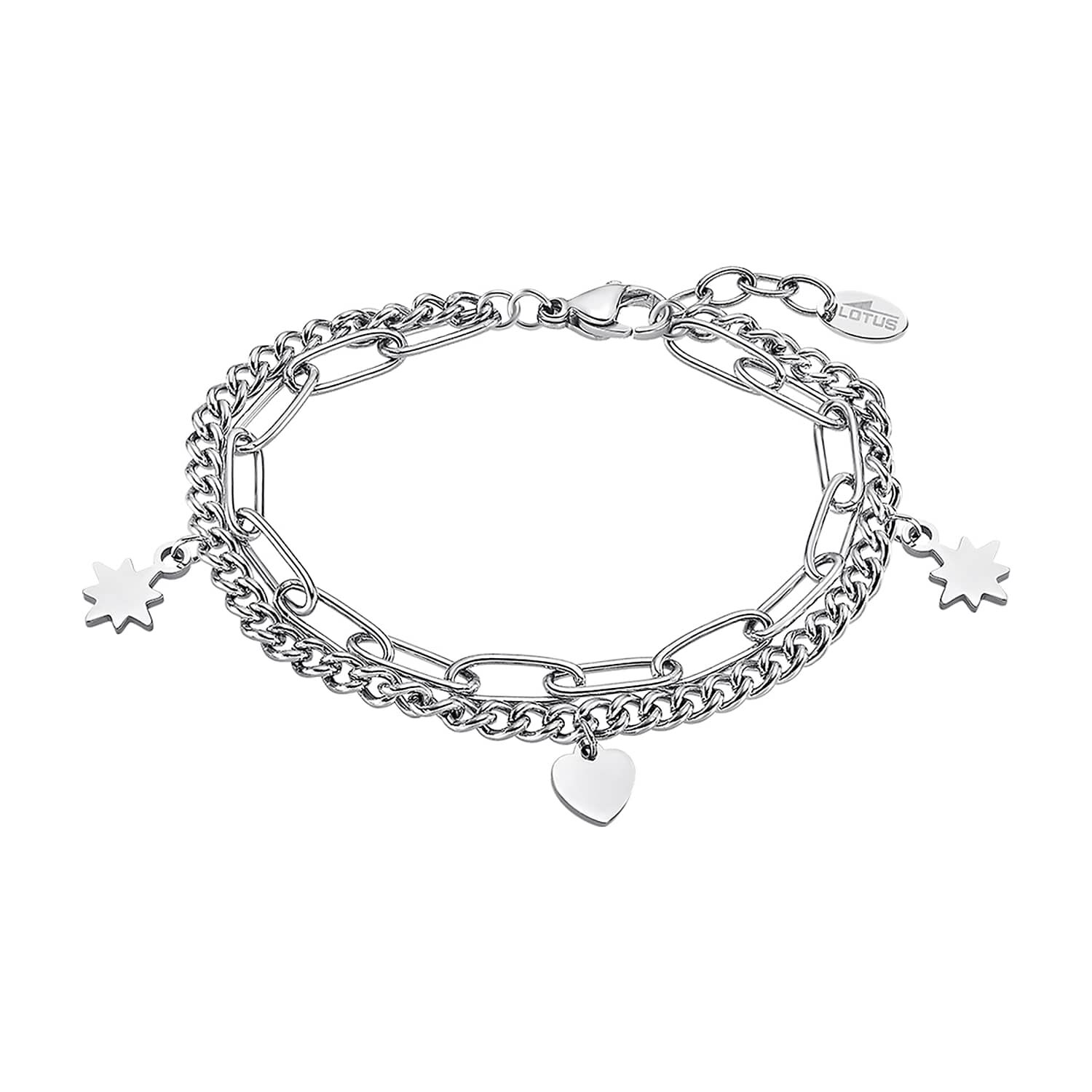 Pulsera Ls2313-2/1 Lotus Style Mujer Womans Heart image number 0.0