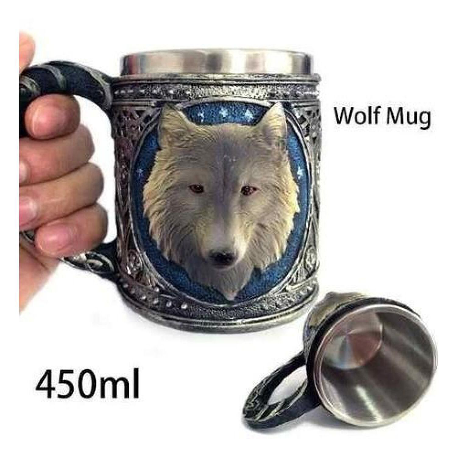 Taza Lobo Stark Game Of Thrones Mug Got image number 0.0