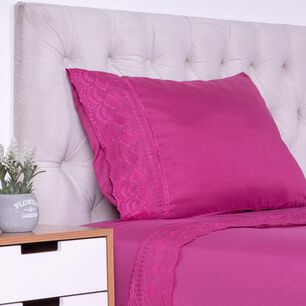 Juego De S&aacute;banas Casaideal Agustina / 1.5 Plazas
