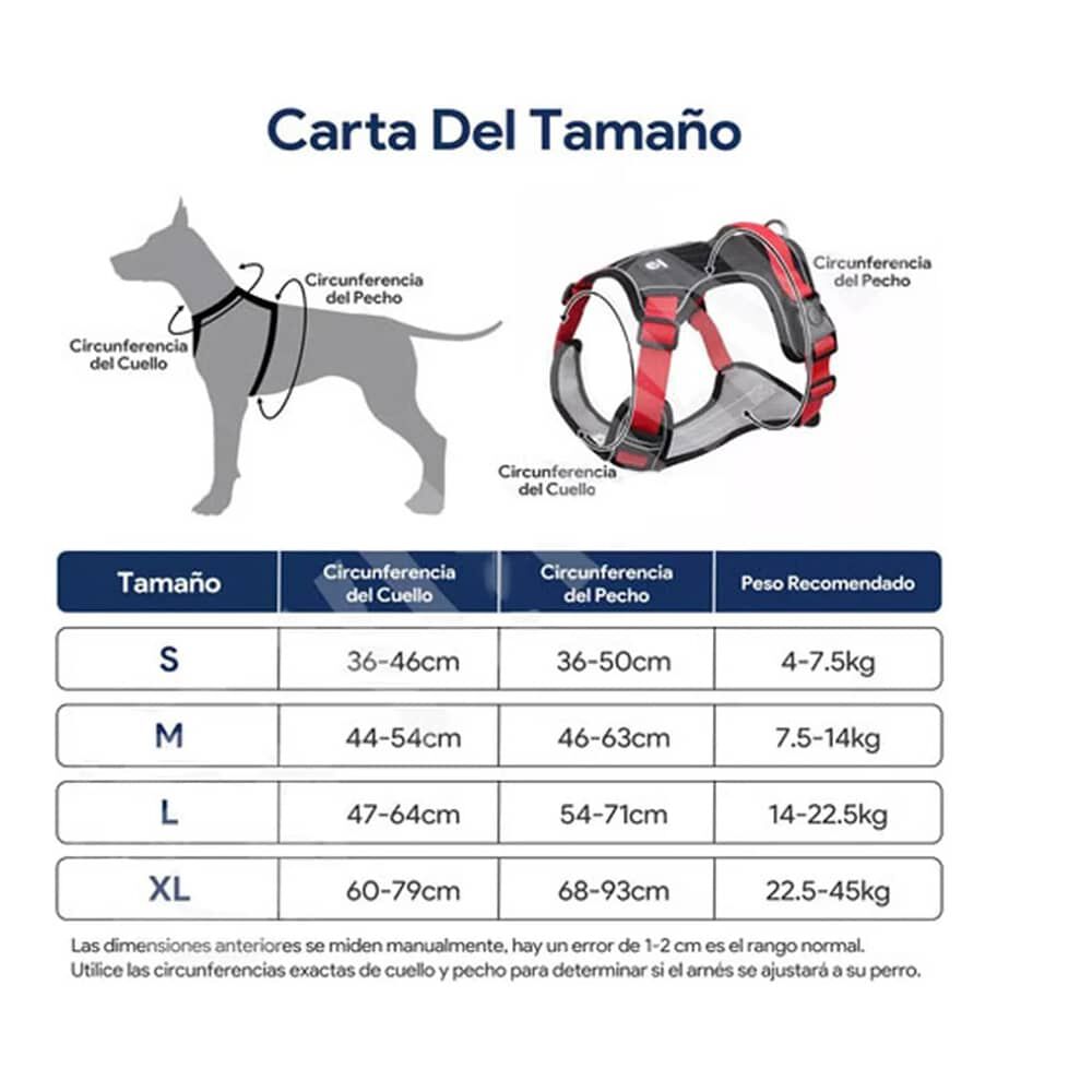 Arn&eacute;s Perro Ajustable Reflectantes Con Correas M image number 3.0