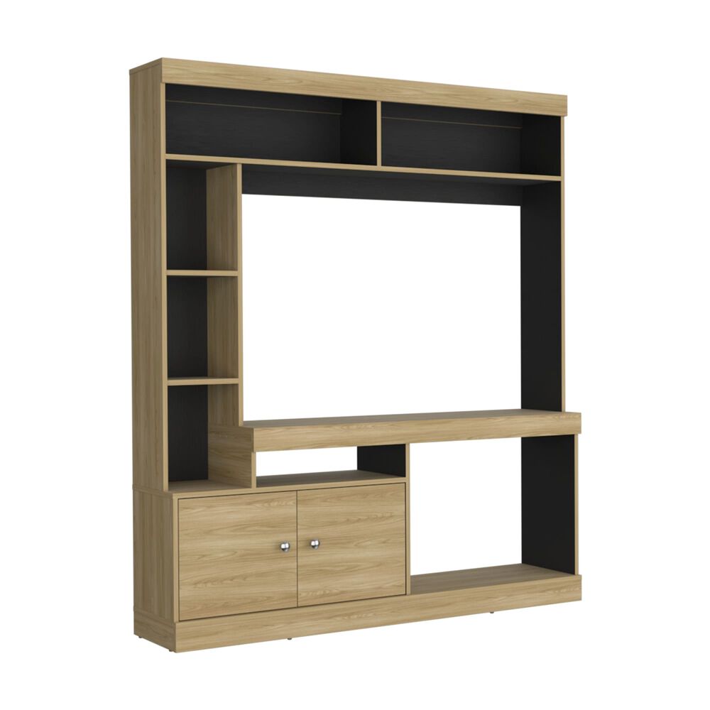 Estante Tv 65" 180,6x180x30,3 Cm 2 Puertas image number 0.0