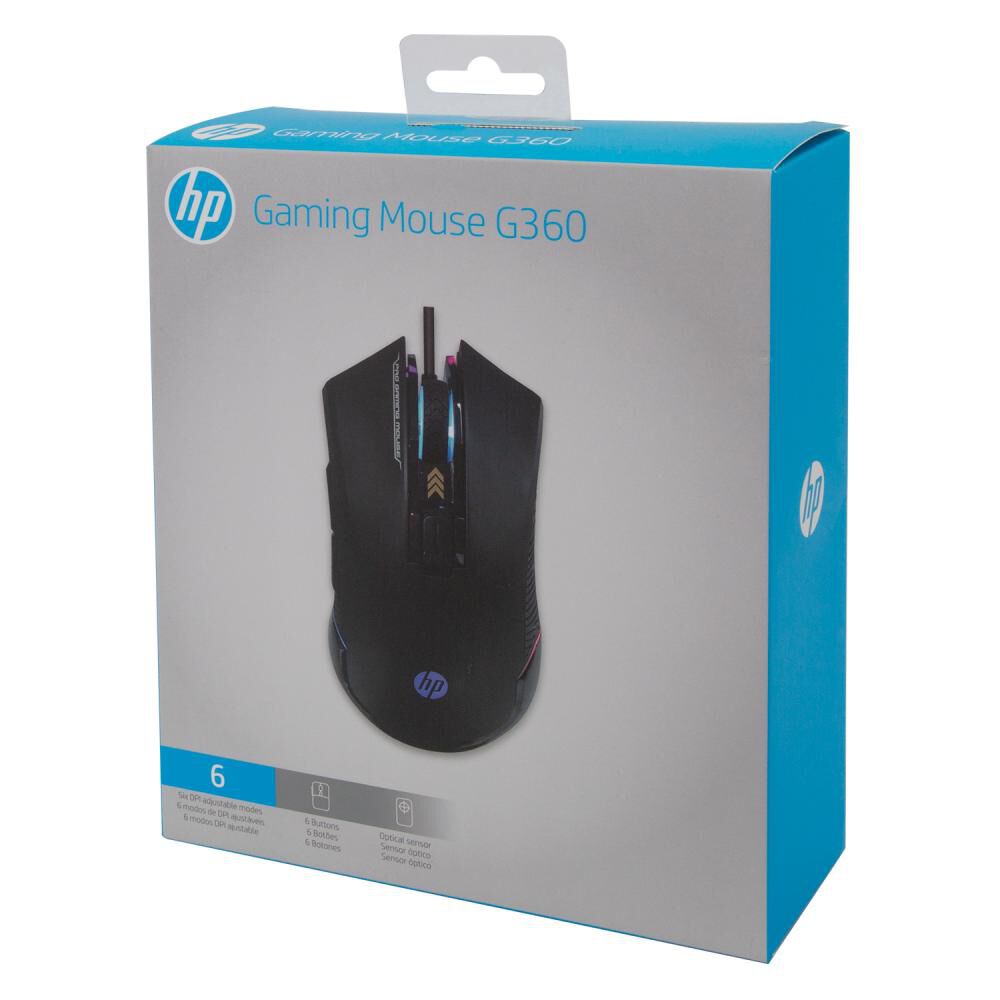 Mouse Gamer HP G360 image number 3.0