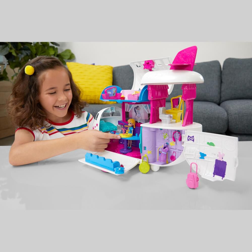 Set De Juego Poly Pocket El Jet Privado De Polly image number 3.0