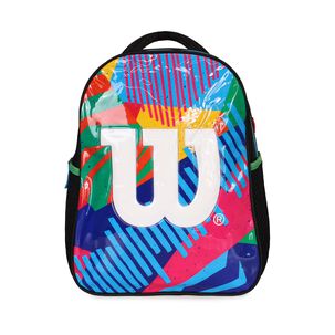 Mochila Infantil Unisex Fusion Negra Multicolor Wilson