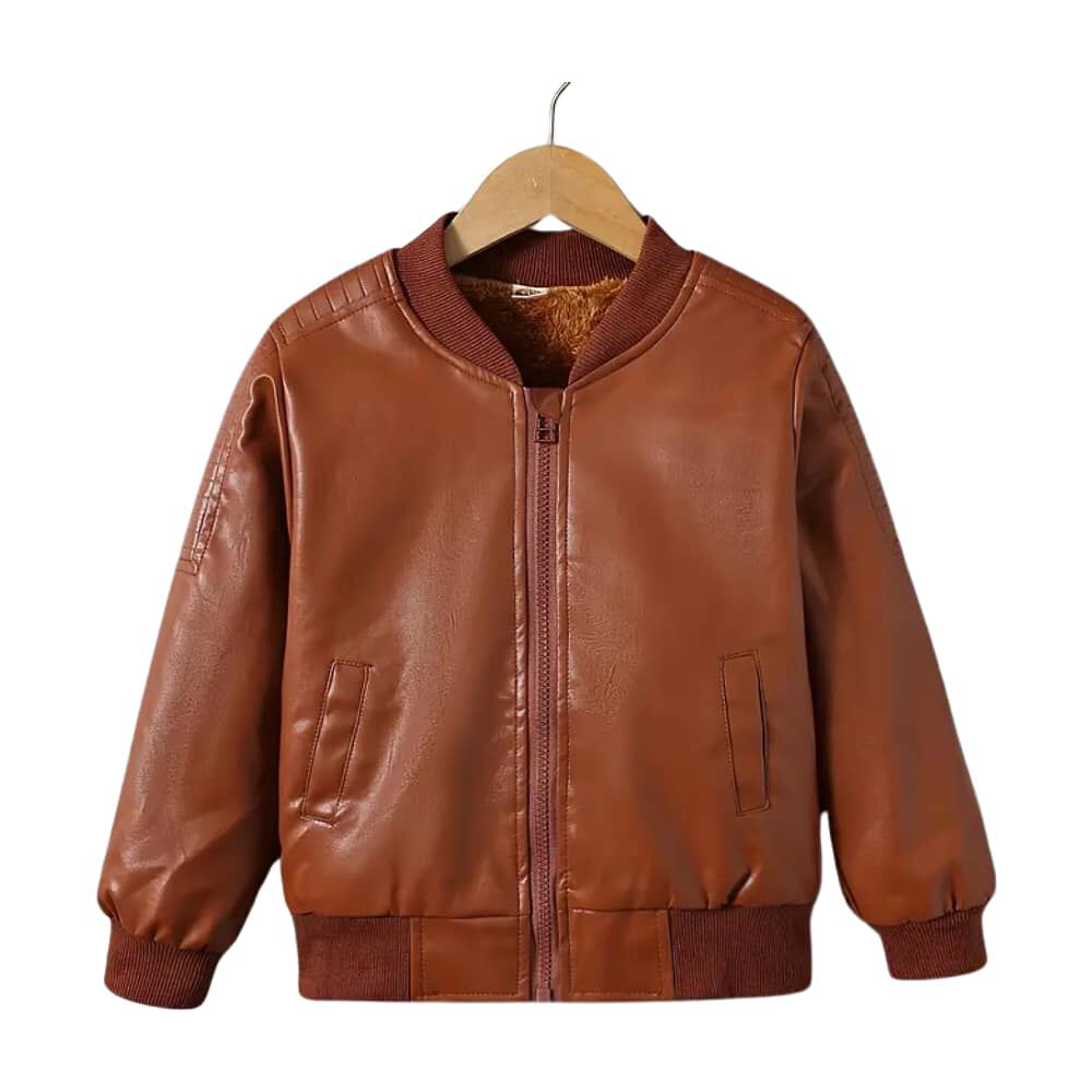 Chaqueta Ecocuero Soft Berlin Unisex Ni&ntilde;os image number 1.0