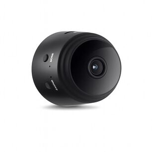 Mini Camara Espia Audio Video Detecta Movimiento Color Negro