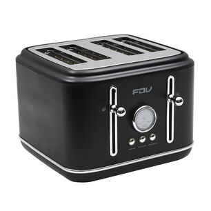 Tostador 4 Rebanadas Iconic Black Fdv