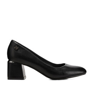 Zapatos Taco Negro Formal Mujer Weide Js60