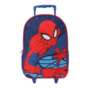 Mochila Economica Con Ruedas 14 Spiderman