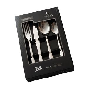 Cubiertos De Mesa Krons Wigan / 24 Piezas