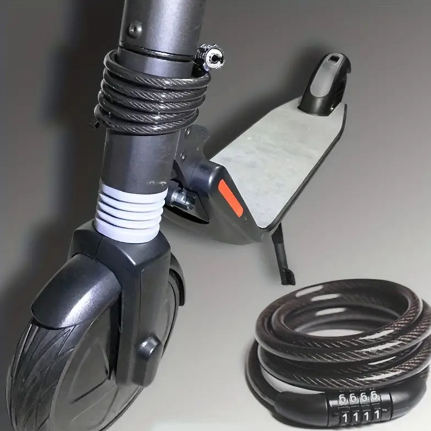 Candado Para Bicicleta Moto 5 Digitos 99999 Combinaciones image number 3.0