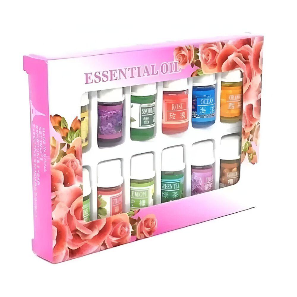 Pack 2 Humidificadores Aromatizadores 200ml + 12 Esencias image number 2.0