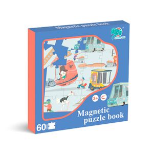 Libro Puzzle Magnético 60 Piezas Nobel Gift