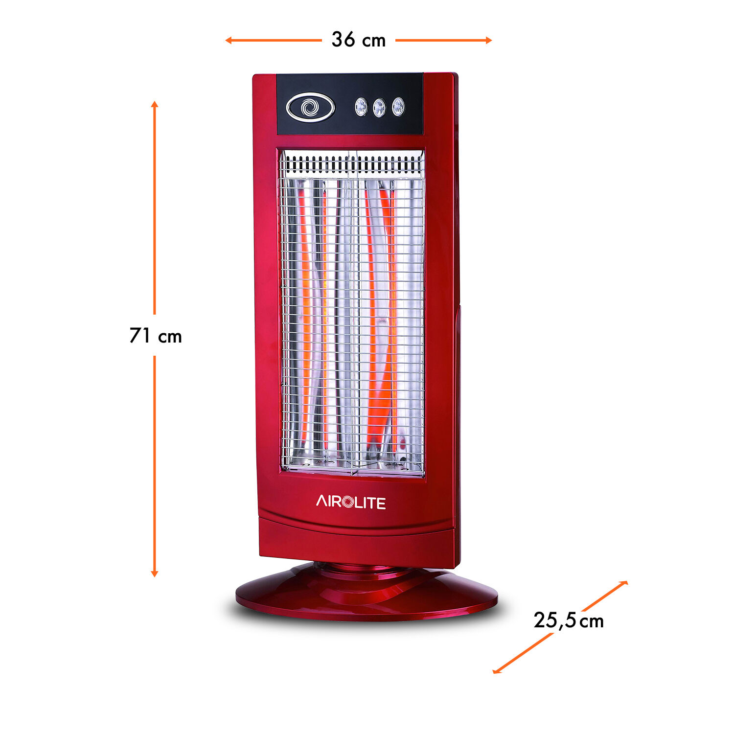 Calefactor Fibra De Carbono Vertical Hc 900 image number 3.0