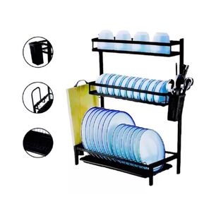 Rack Organizador Escurridor De Loza Platos 60x42x25cm
