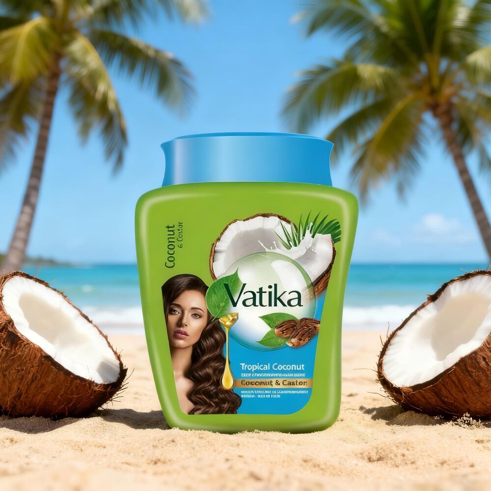 Vatika Tratamiento Capilar Coconut 500 Gr image number 1.0