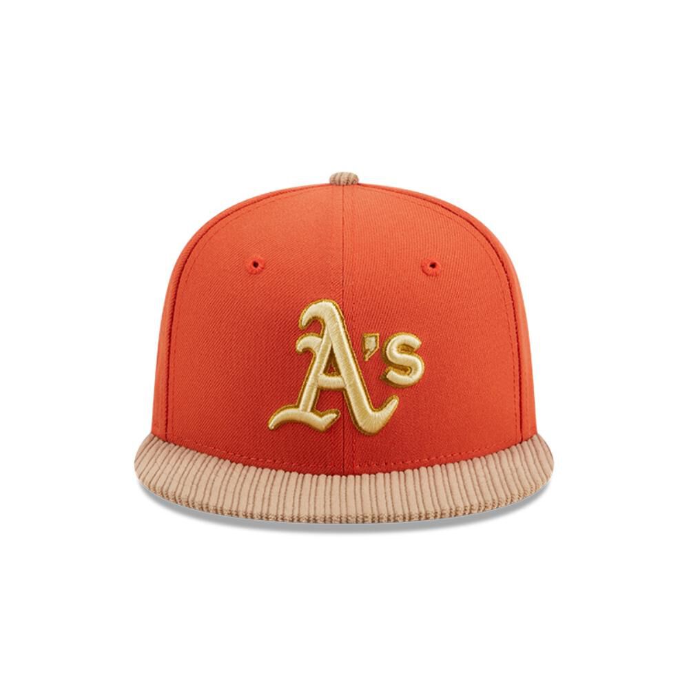 Jockey Oakland Athletics Mlb 9fifty Dark Orange New Era image number 2.0