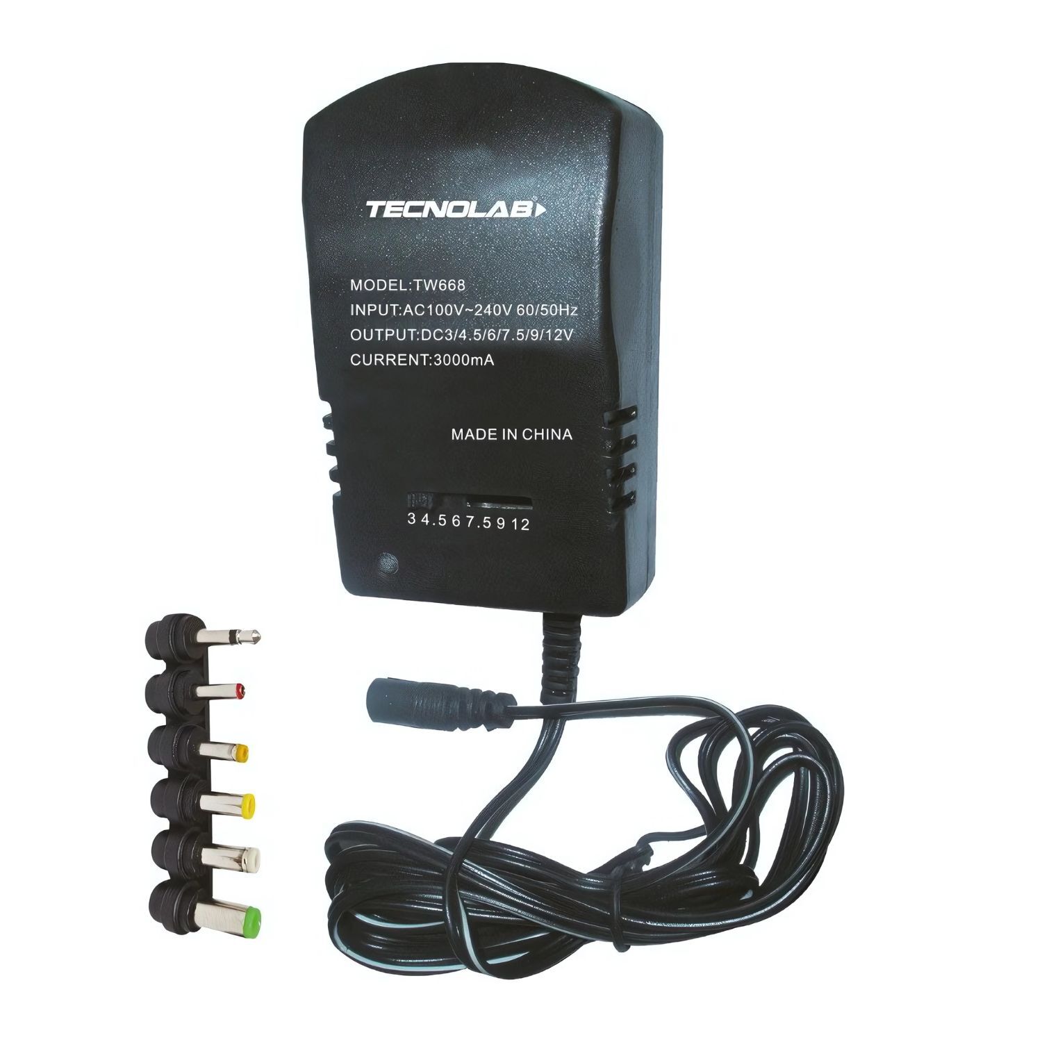 Adaptador Universal De Corriente 3v-12v 36w - Ps image number 0.0
