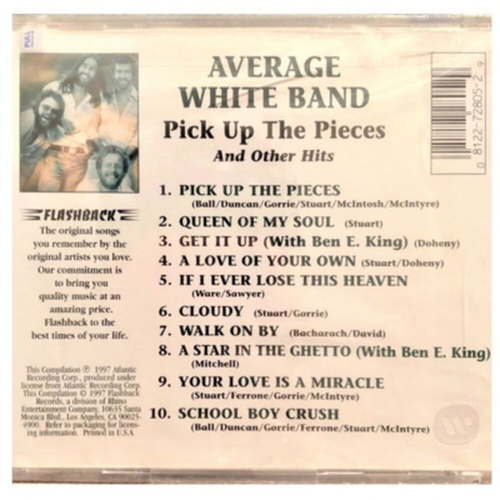 Average White Band - Pick Up The Pieces And Other Hits | Cd image number 1.0
