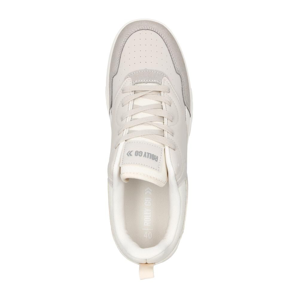 Zapatilla Urbana Hombre Rolly Go Beige image number 4.0