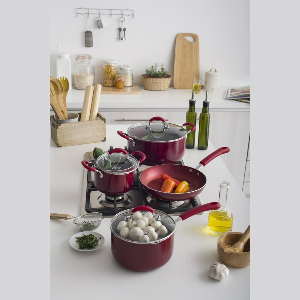Bateria De Cocina Oster Colores / 7 Piezas image number 1.0