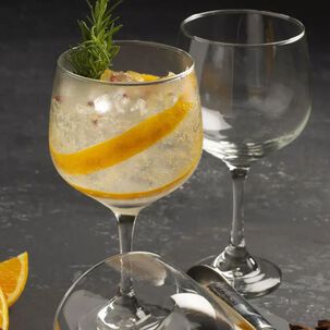 Set 4 Copas Para Gin Tonic Cocktail Vidrio De 653ml Cristar