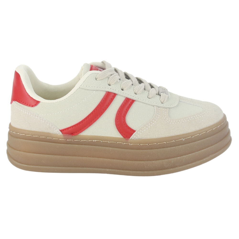 Zapatilla Chalada Mujer Andy-15 Beige Urbano image number 0.0