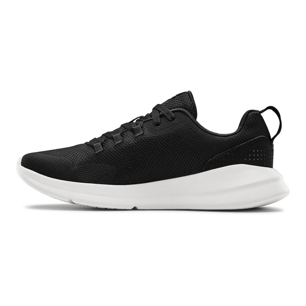 Zapatilla Running Hombre Under Armour Essential Negro/blanco image number 1.0