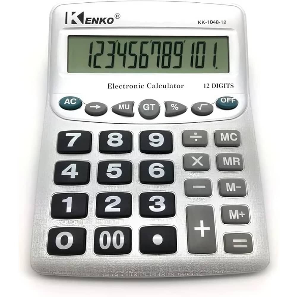 Calculadora Electr&oacute;nica De Escritorio Kk-1048-12 image number 0.0