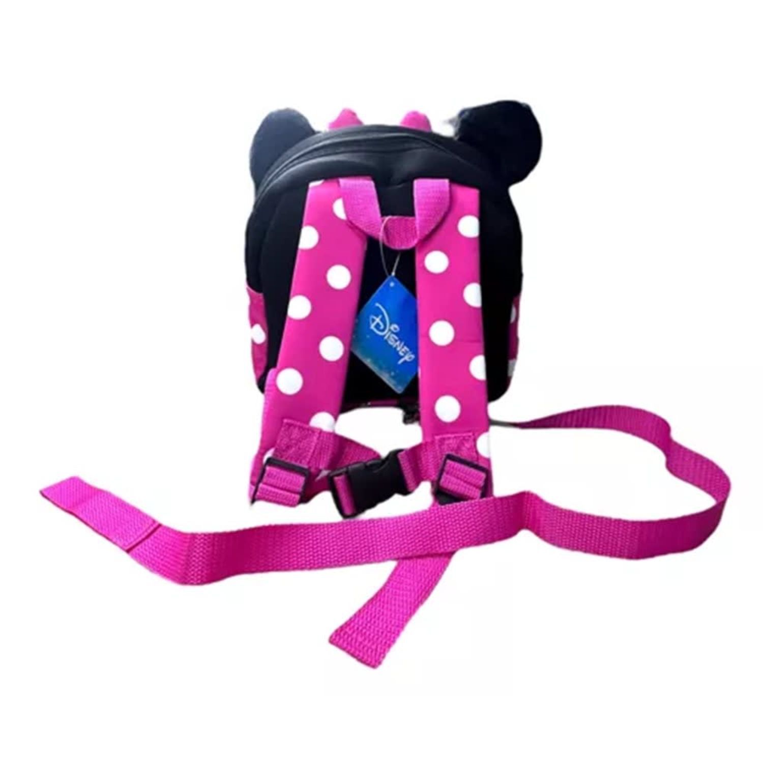 Mochila Infantil Ratona Orejas Lazo Rosa Lunares Ni&ntilde;os image number 1.0