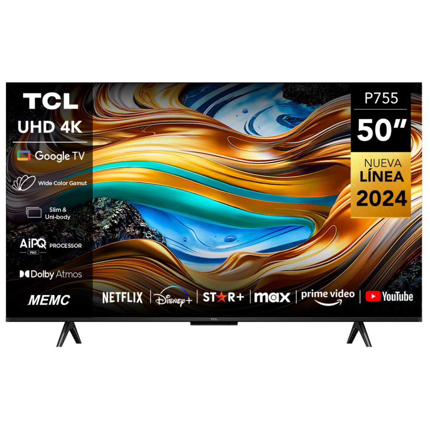 Led 50" TCL P755 / Ultra HD 4K / Smart TV image number 1.0