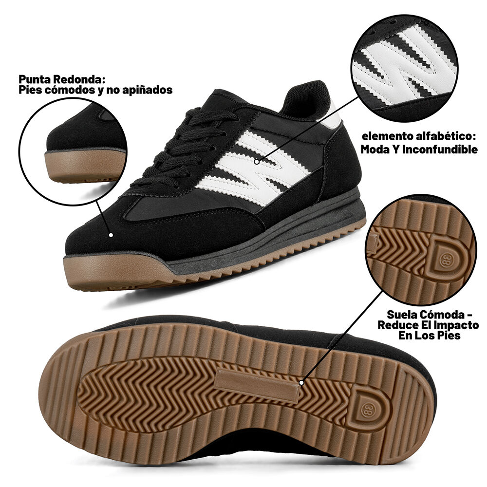 Zapatilla Casual Mujer Urbana Deportiva Comodo Weide Jll51 image number 7.0