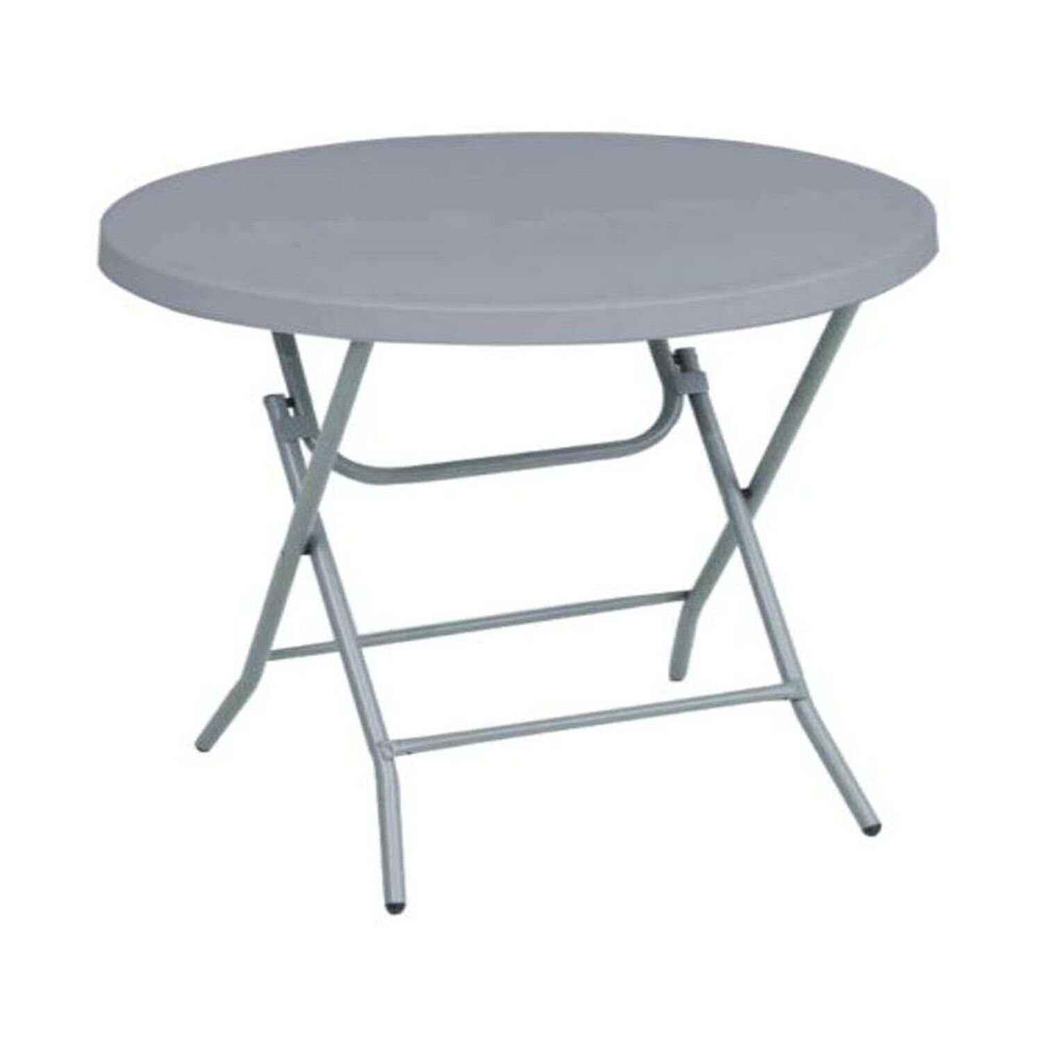 Mesa Plegable Redonda Gris 80cm Northwest image number 0.0