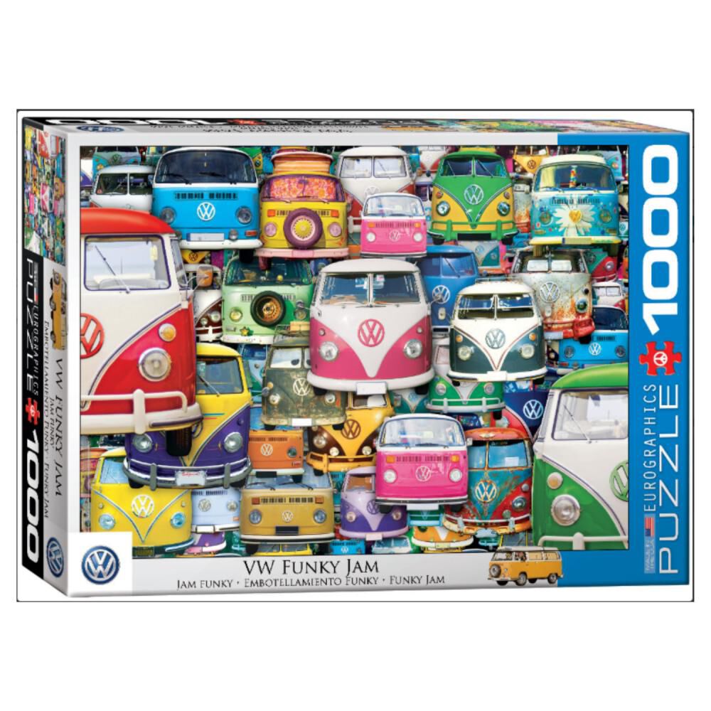 Puzzle Eurographics 6000-5423 Vw Bus - Funky Jam image number 1.0