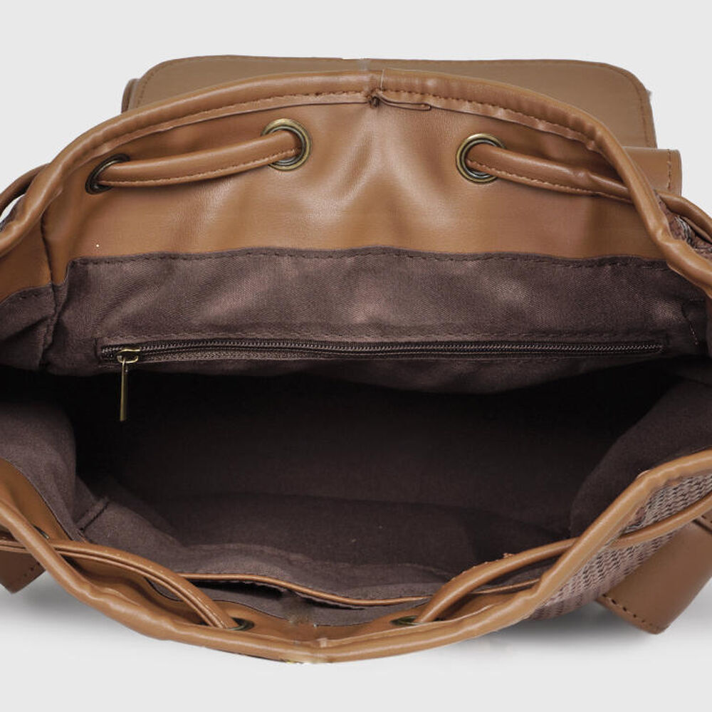 Mochila Megan Taupe image number 3.0