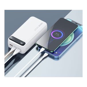 Power Bank Portátil Led 30000 Mah Usb Tipo C