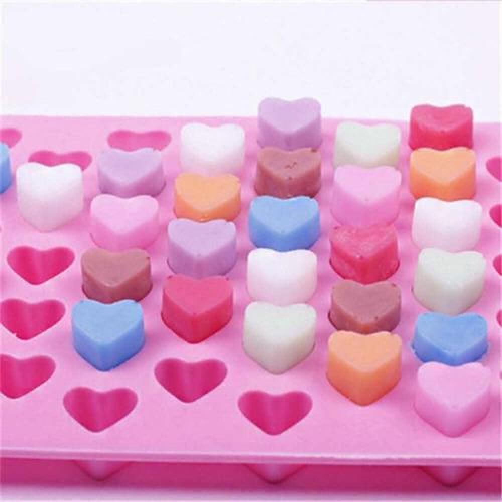 Molde Silicona 55 Mini Corazones Pastillas, Gomitas Estoykuk image number 2.0