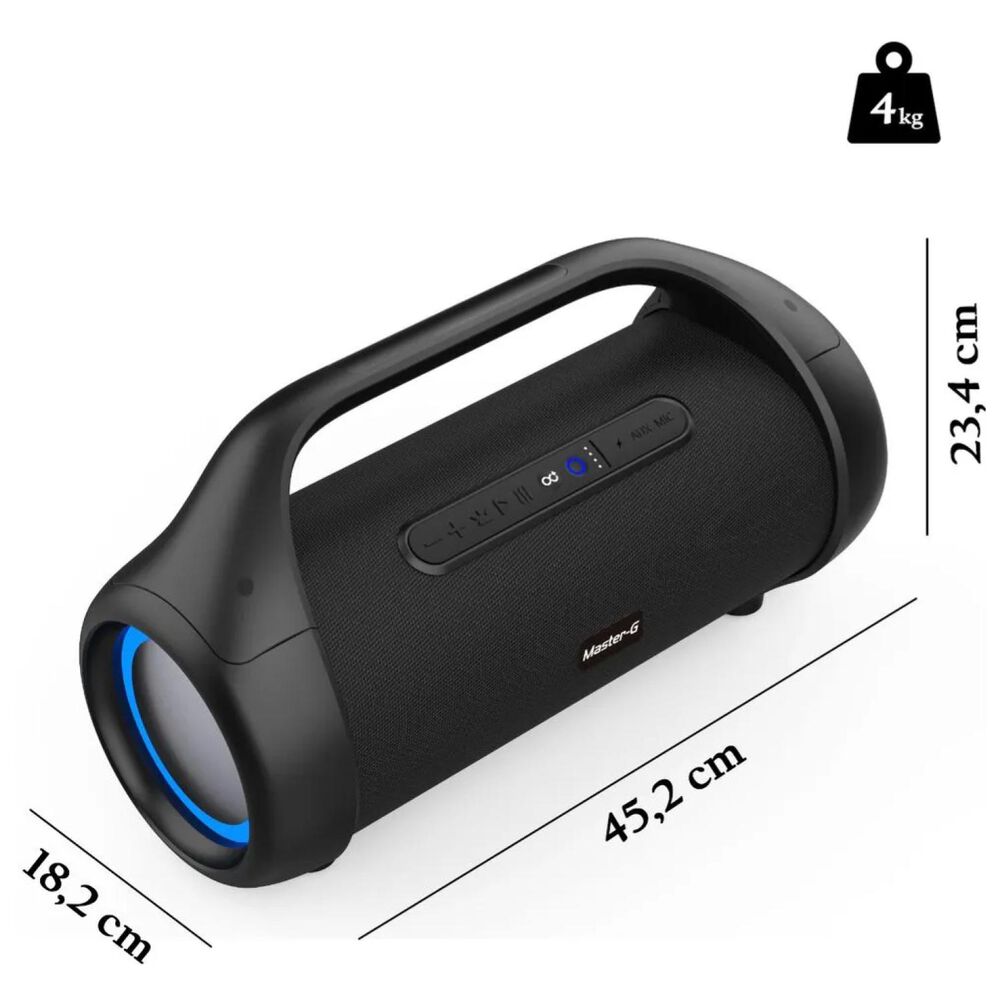 Parlante Bluetooth Portatil 5" Centauro Waterproof image number 2.0