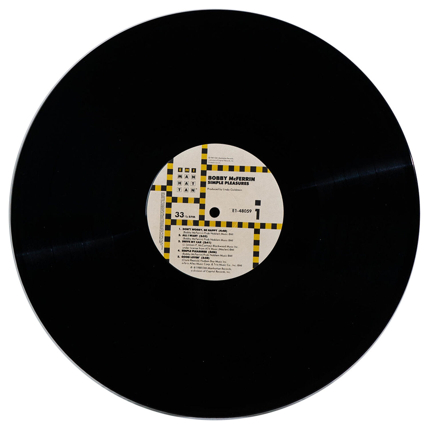 Bobby Mcferryn - Simple Pleasures | Vinilo Usado image number 2.0