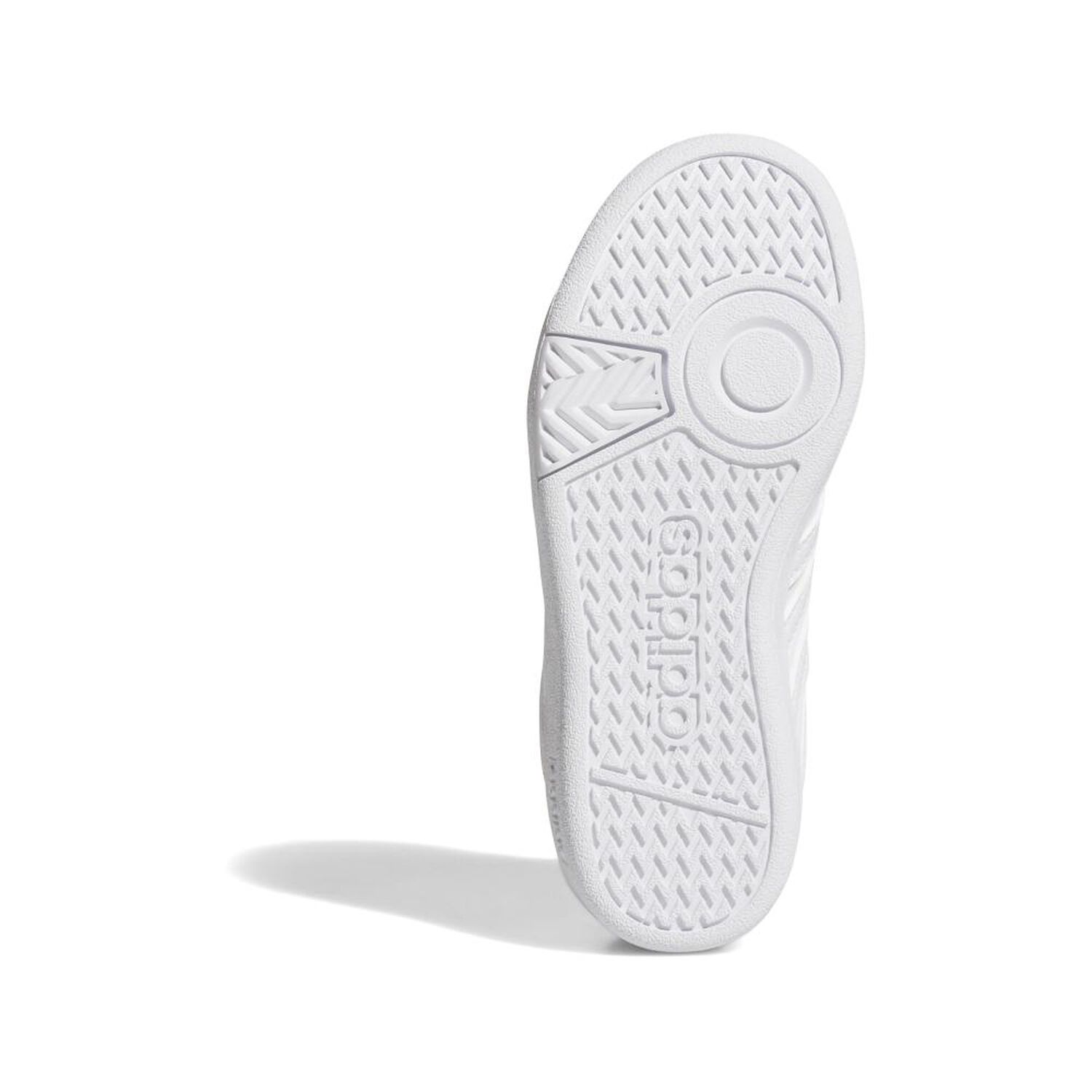 Zapatilla Infantil Unisex Adidas Hoops 4.0 Blanco image number 5.0