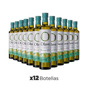 Aceite De Oliva Extra Virgen Olave Premium 12 X 500 Ml