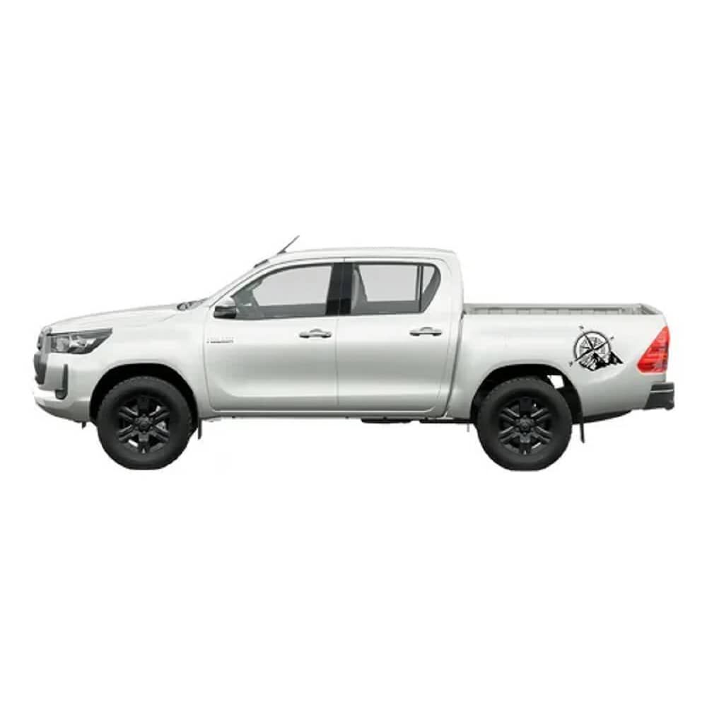 Sticker Adhesivo Duradero Y Resistente Al Agua Br&uacute;jula image number 1.0