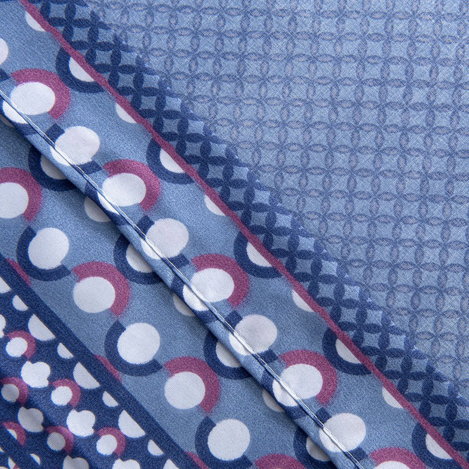 Sabana Estampada Plumetti 2 P Oak image number 3.0