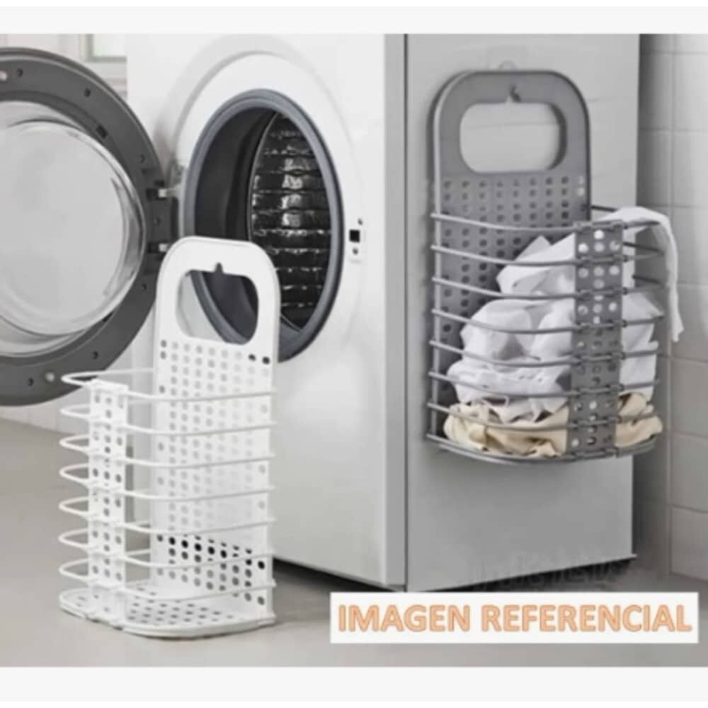 Pack De 2 Cesta Para Ropa Sucia Plegable Ahorra Espacio Mono image number 2.0